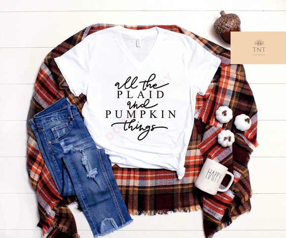 All The Plaid And Pumpkin Things
